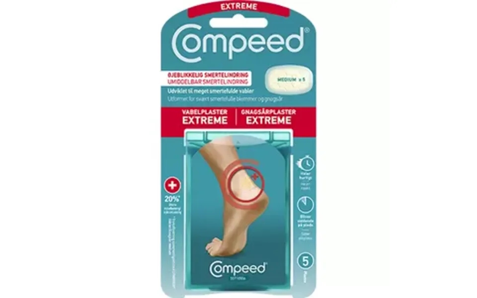 Compeed Vabelplaster Extreme, Medium - 5 Stk.