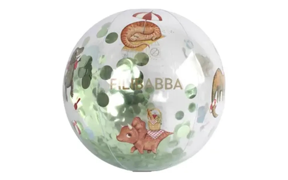 Filibabba Badebold Alfie Dino Beach Konfetti - 1 Stk