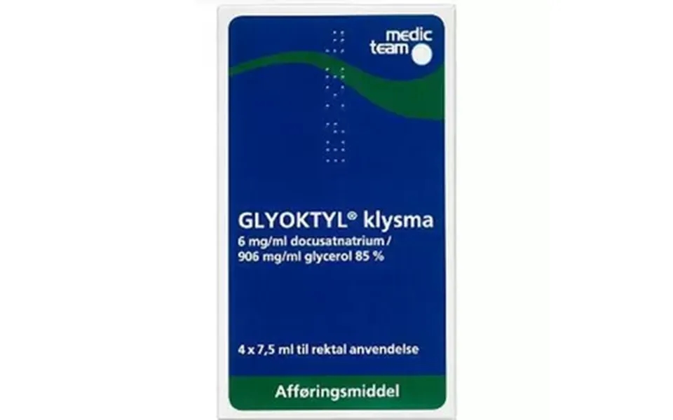 Glyoktyl Klysma - 4 X 7,5 Ml