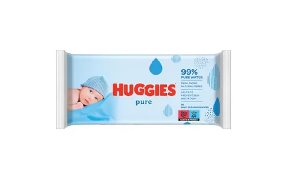 Huggies Pure Wipes - 56 Stk.