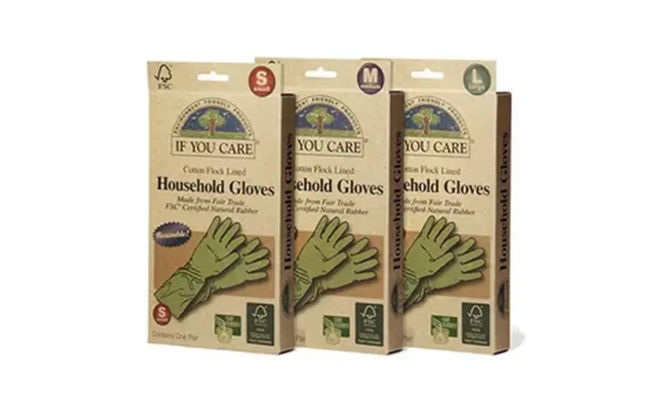 If You Care Latexhandsker Str M - 1 Par