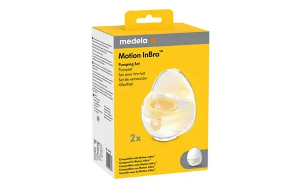 Medela Motion Inbra Pumpesæt Dobbelt - 1 Sæt