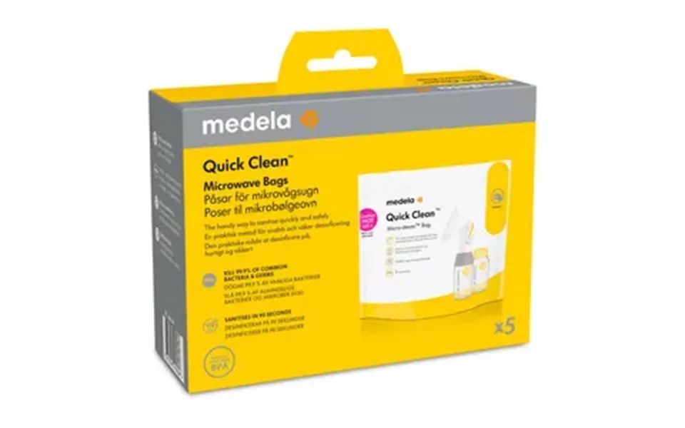 Medela Quick Clean Mikroovnsposer - 5-pak