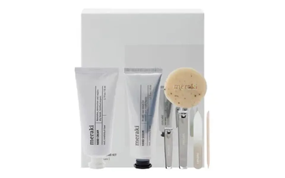 Meraki Gift Box - Hand Cream Hand Serum Soap Nail Kit