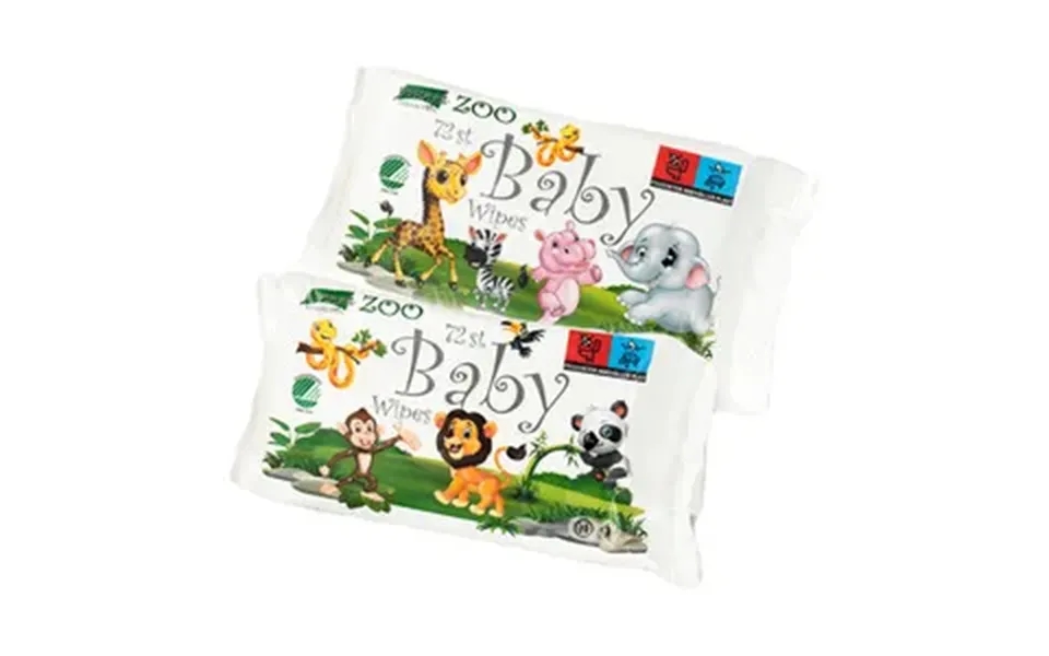 Mininor Young Collection Vådservietter - 72 Stk.