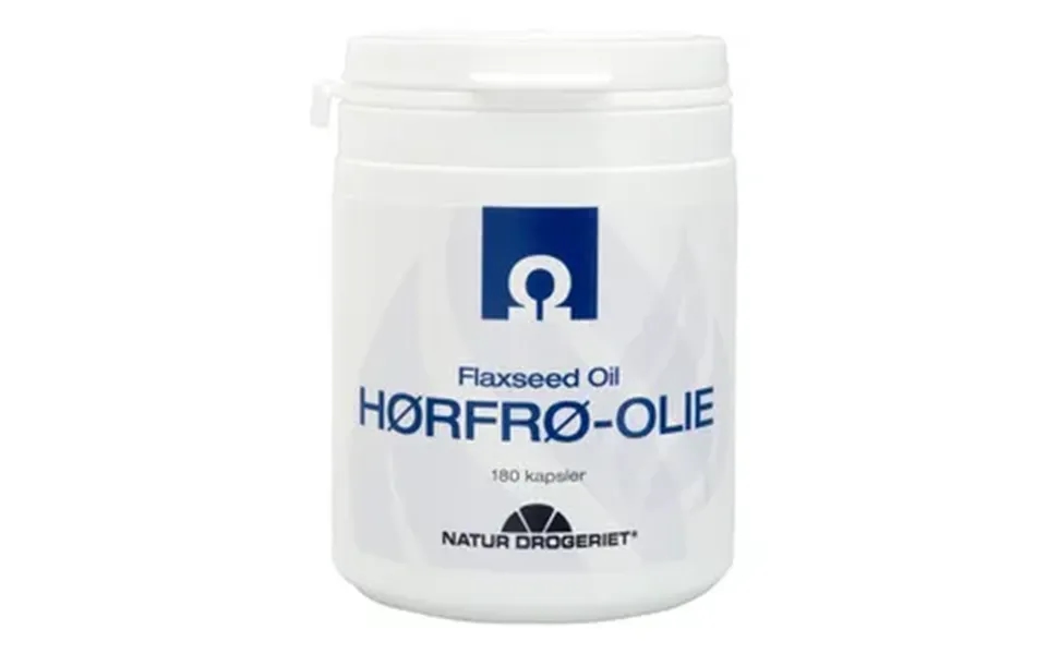 Natur-drogeriet Hørfrøolie - 180 Kaps.