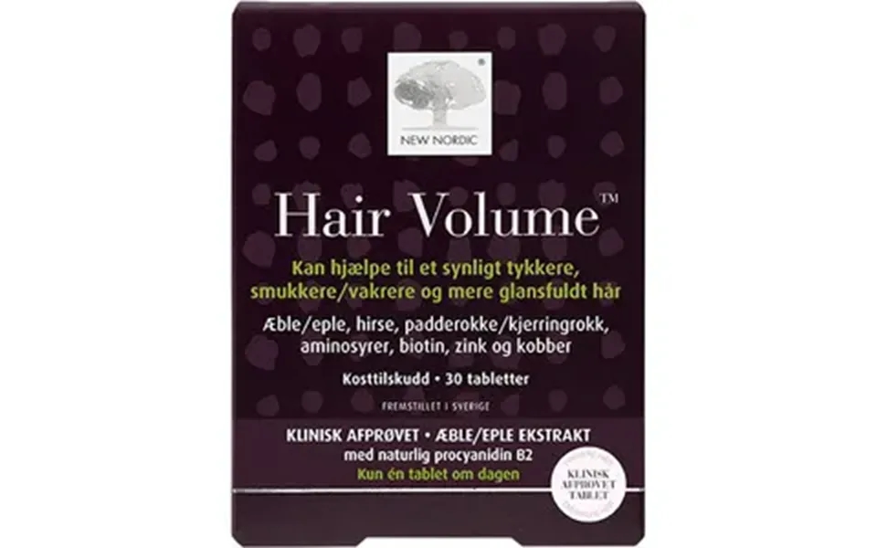 New Nordic Hair Volume - 30 Tabl.