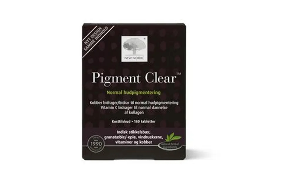 New Nordic Skin Care Pigment Clear - 180 Tabl.
