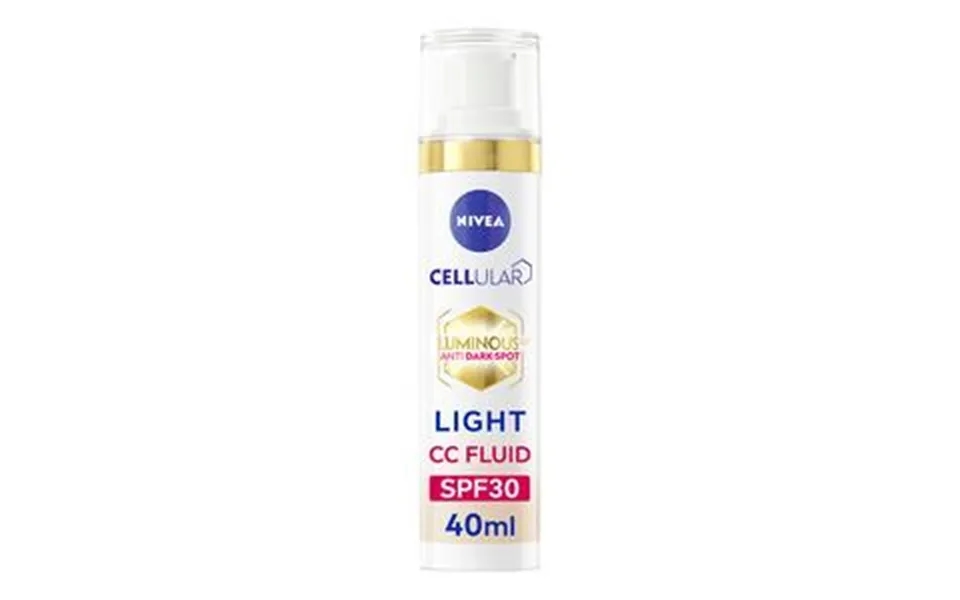 Nivea Luminous630 Cc Fluid Spf30 3-in-1 Light - 40 Ml.