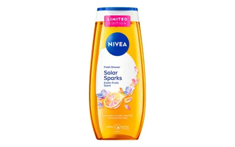 Nivea Solar Sparks Shower Gel - 250 Ml.