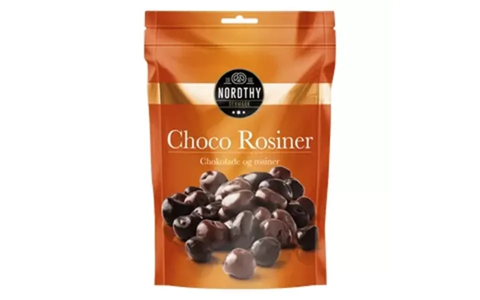 Nordthy Chokolade Rosiner - 125 G