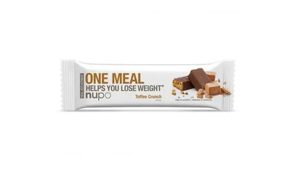 Nupo One Meal Replacement Bar Toffee Crunch - 1 Stk.