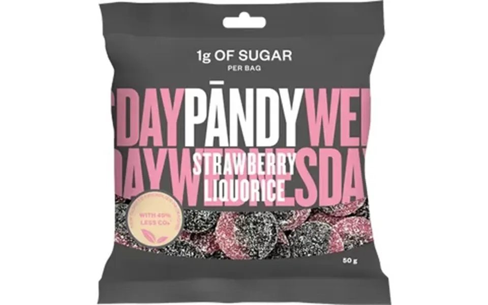 Pandy Strawberry Liquorice - 50 G