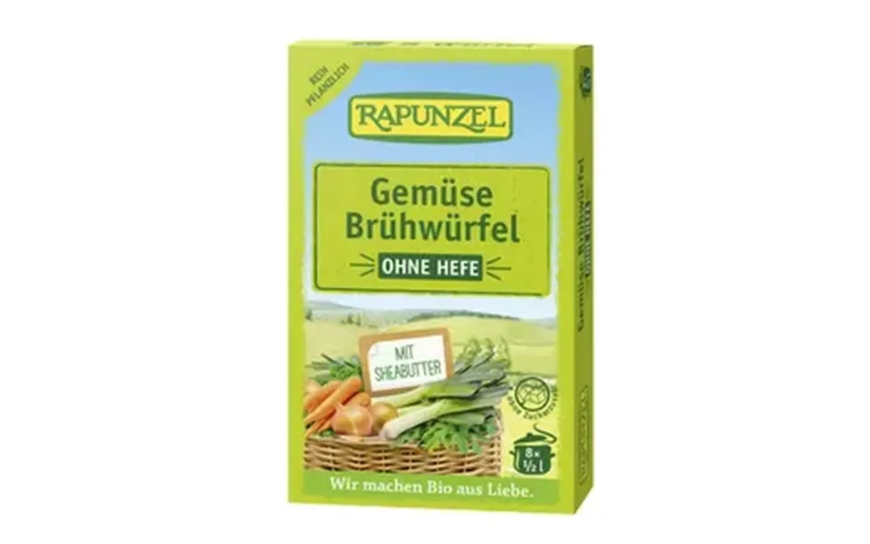 Rapunzel Grøntsagsbouillion Uden Gær 8 Tern Ø - 96 Gram