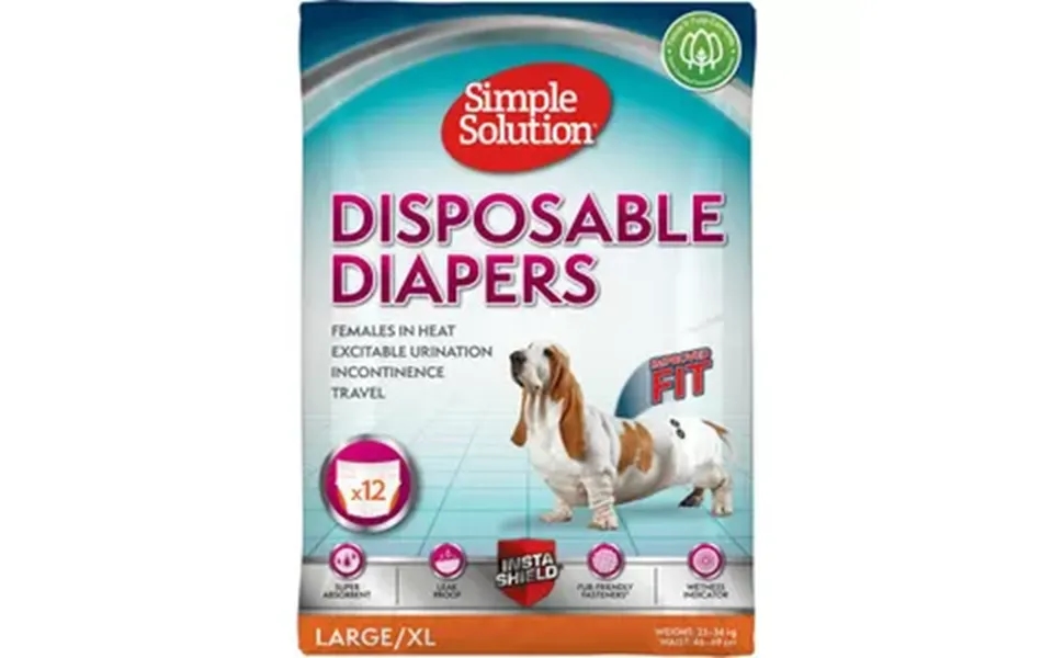 Simple Solution Engangsbleer Til Tæver, Str- L Xl - 12 Stk