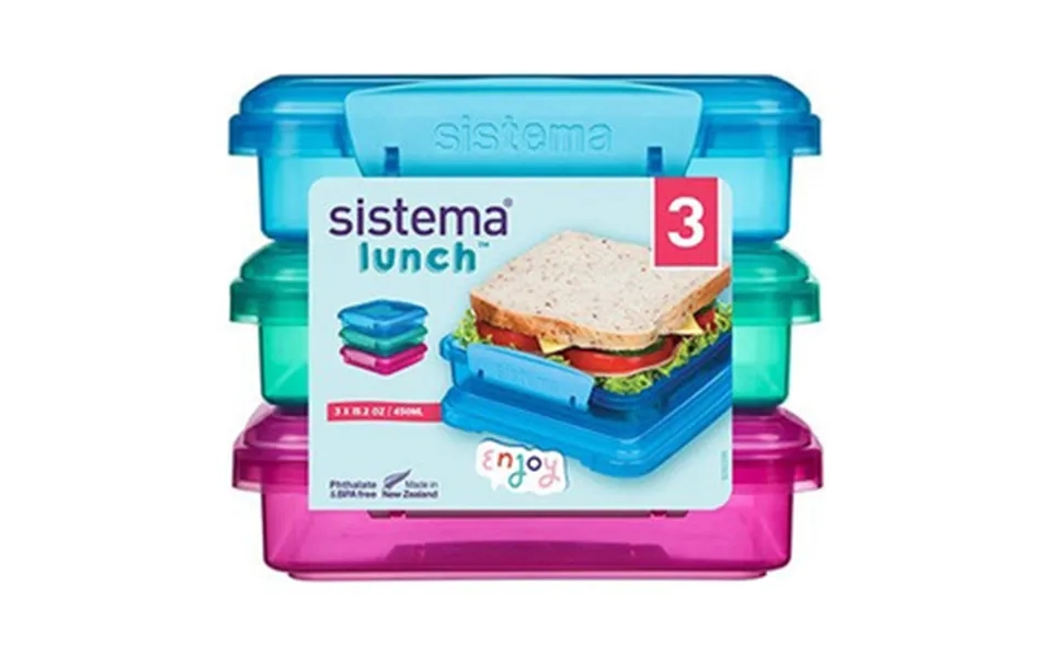 Sistema Sandwich 3 Pack - 450 Ml.