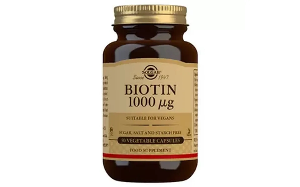 Solgar Biotin 1000 Â G - 50 Kap