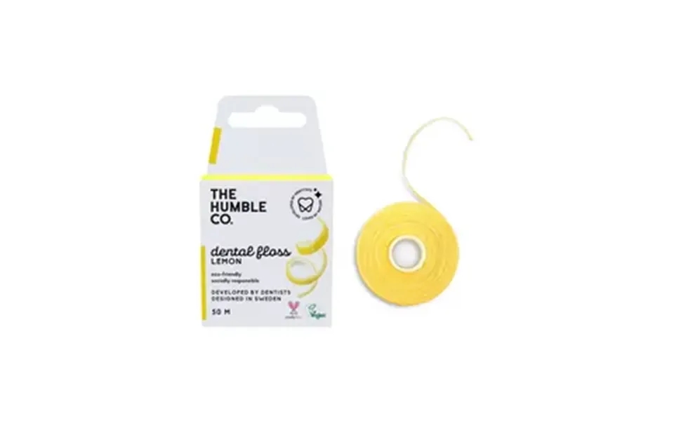 The Humble Co. Tandtråd, Lemon - 50 M