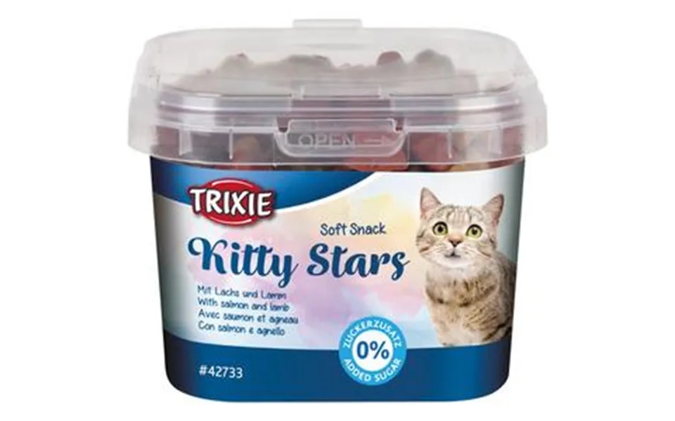 Trixie Kattegodbidder, Soft Snack Kitty Stars - 140 G