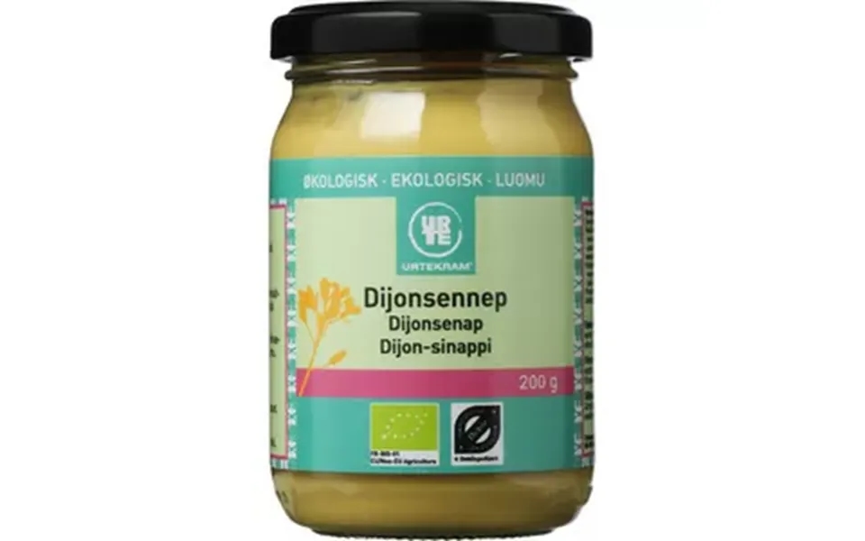 Urtekram Dijon Sennep Ø - 200 G.