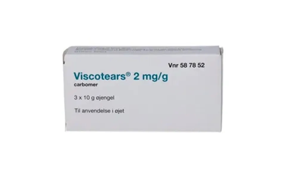 Viscotears 2care4 2 Mg G Øjengel - 3x10 G.