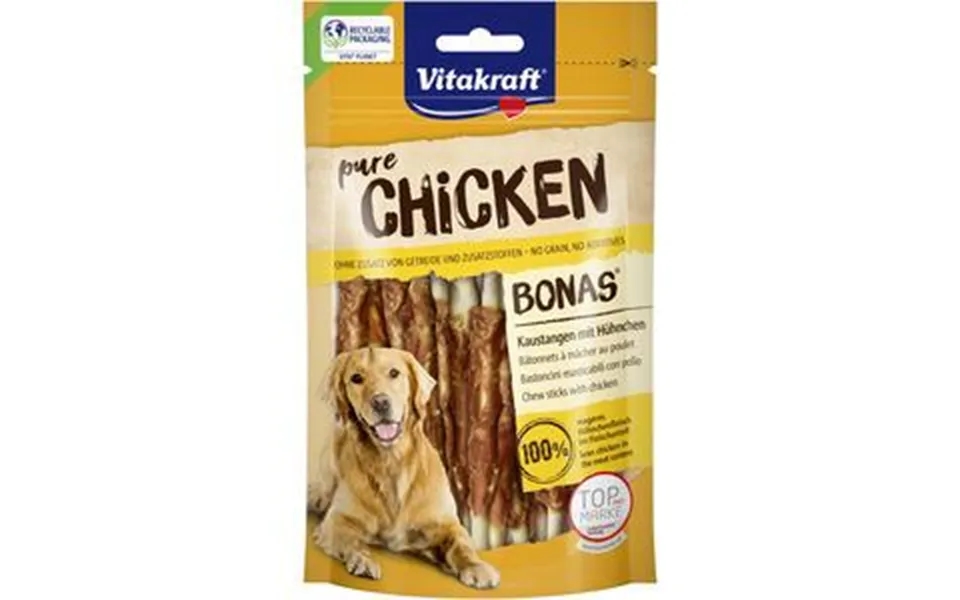 Vitakraft Chicken Bonas Tyggepinde Med Kylling - 80 G.