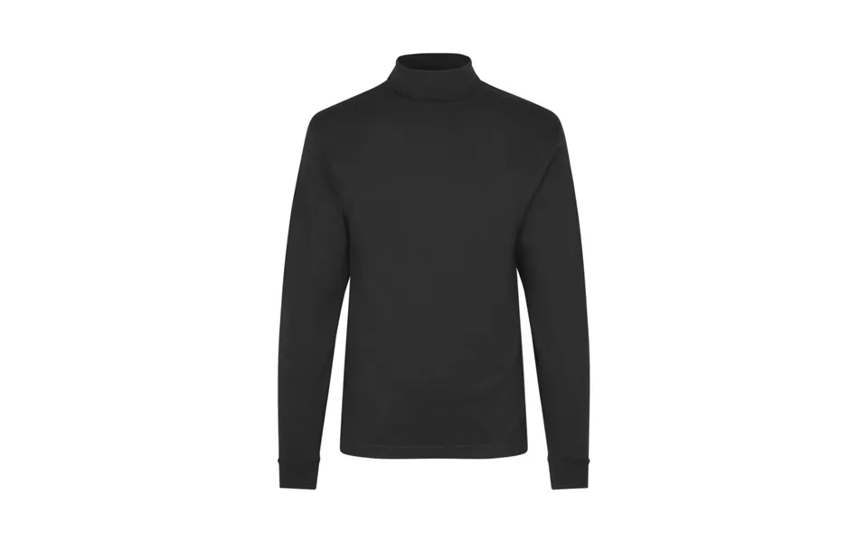 Id L S T-shirt M Rullekrave Sort-large