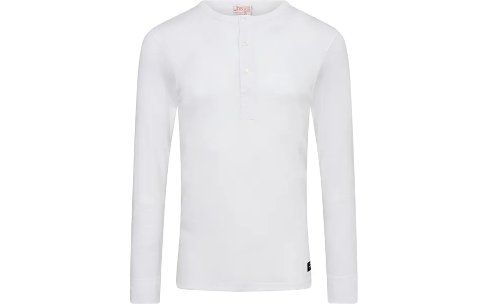Mads Nørgaard X Jbs Grandad Undertrøje M Lange Ærmer Hvid