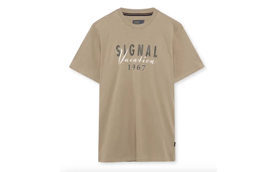 Signal T-shirt Finn Savana Sand
