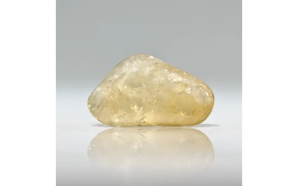 Brændt Citrin Lommesten