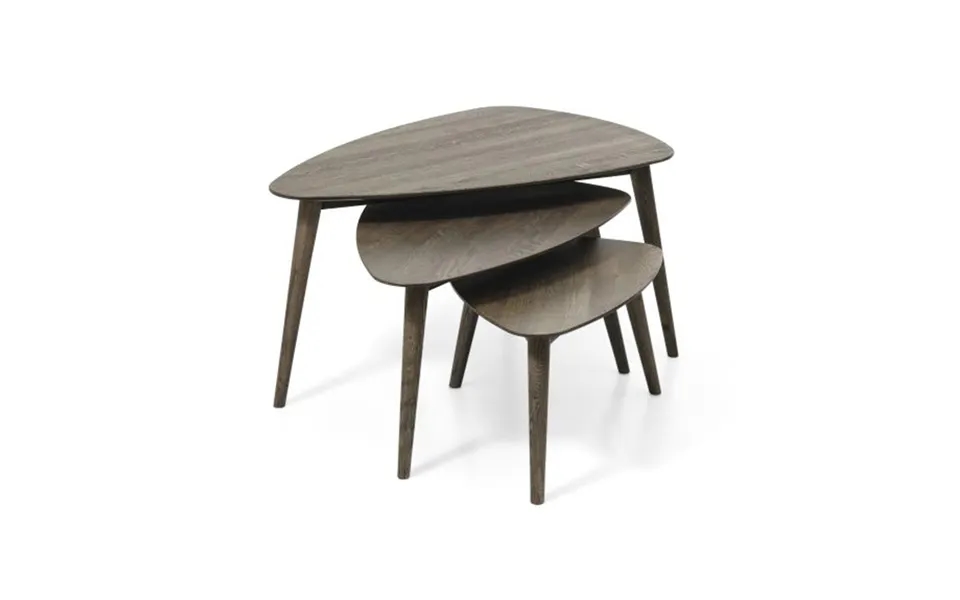 Bali Sofaborde Small Medium Large Røget Eg