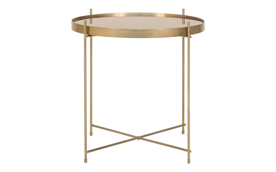 Venezia Sofabord - Ø48 Messing
