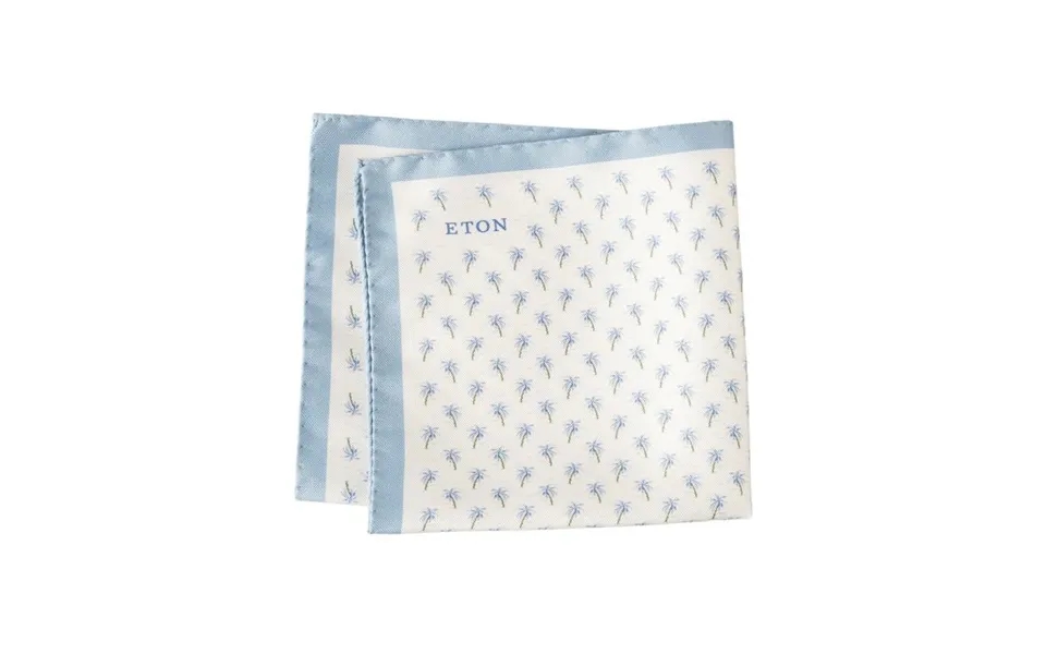 Palm Tree Silk Pocket Square