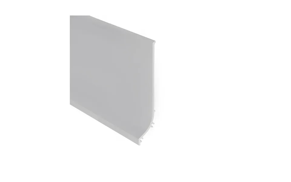 1m Afslutningsprofil Base - Ubehandlet Aluminium