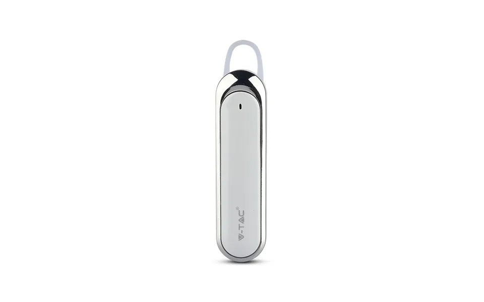 Bluetooth Headset Med Mikrofon, Hvid - 170mah Batteri, 10-12 Timers Spilletid, In-ear Design