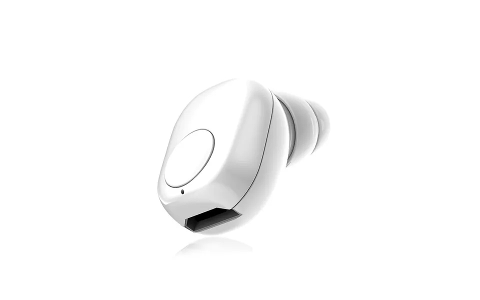 Bluetooth Ørepropper - 55mah Batteri, Hvid