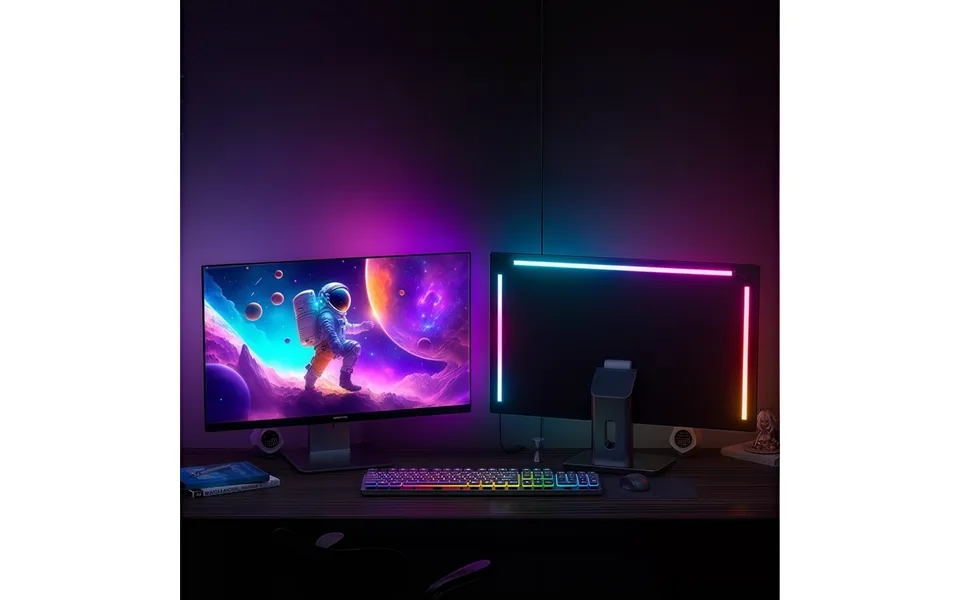 Pc Sync Led Strip 34' Skærm 3 Sider - Rgbic, Usb, 60 Led M