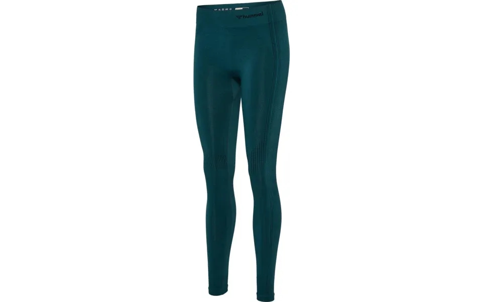 Hummel Shaping Seamless Mid Waist Tights - Deep Teal