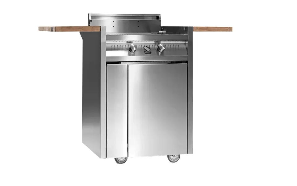Green - Fritstående Gasgrill Venedig 70 Cm
