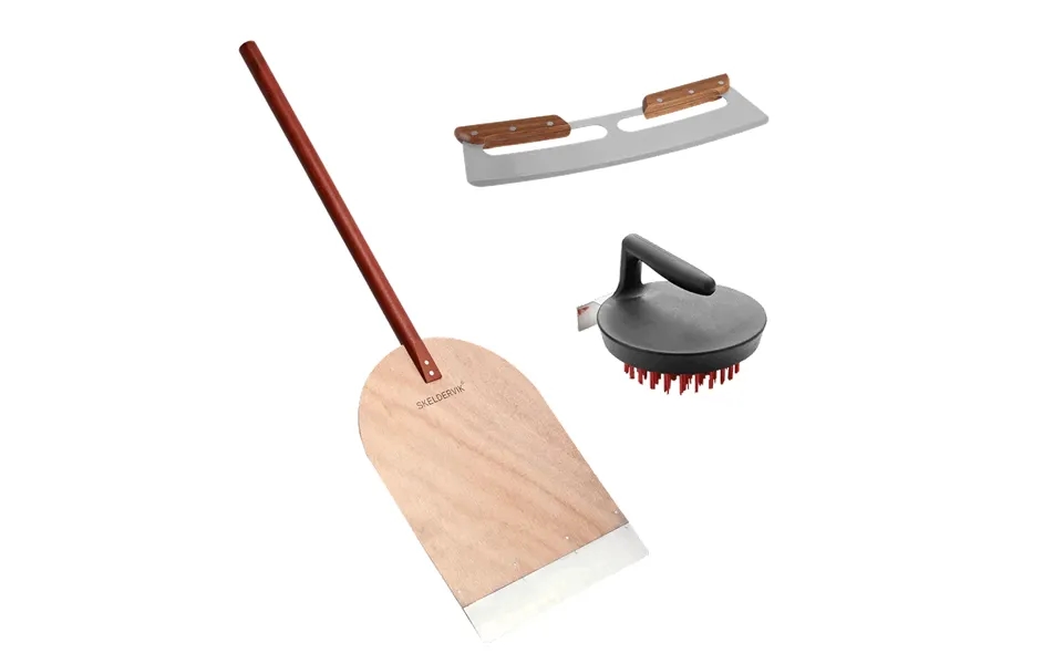 Grilltilbehør 3-delt Pizzasæt