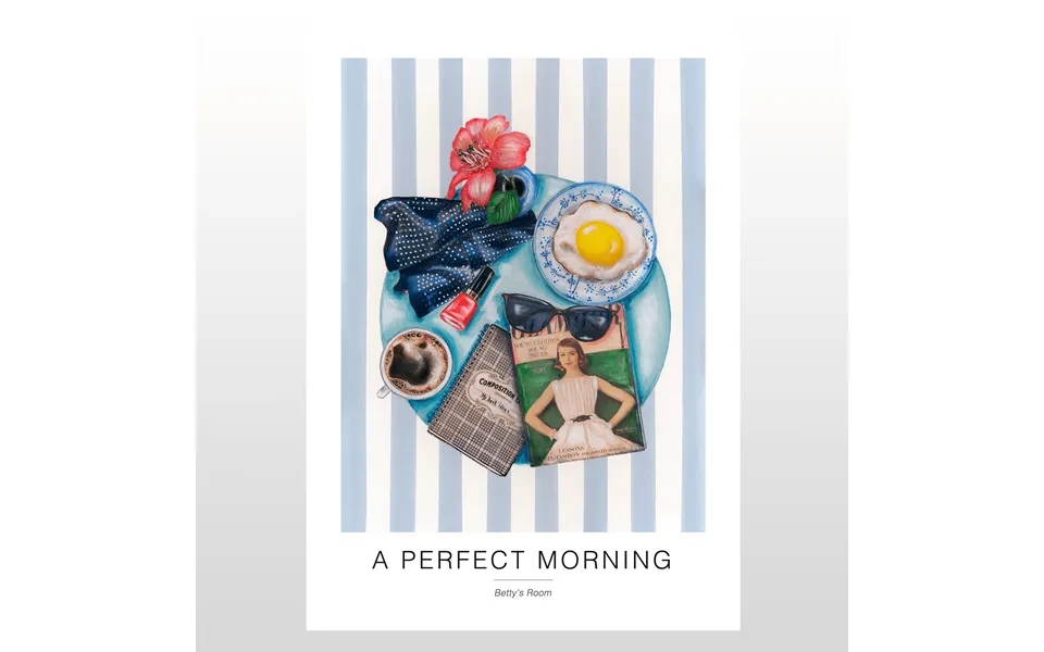 Kunstplakat A Perfect Morning 50 X 70 Cm.