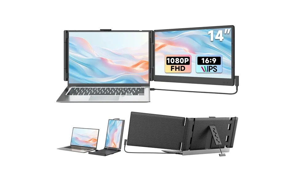 Kefeya P6 Bærbar Single Skærmudvider 14