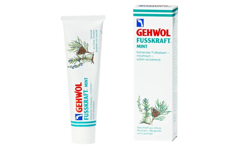 Gehwol Fusskraft Opfriskende Creme - 125 Ml Gehwol Fusskraft Mint