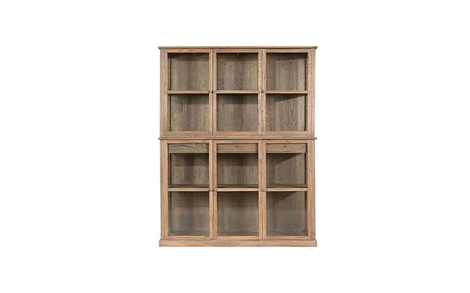Denver Vitrineskab Brun