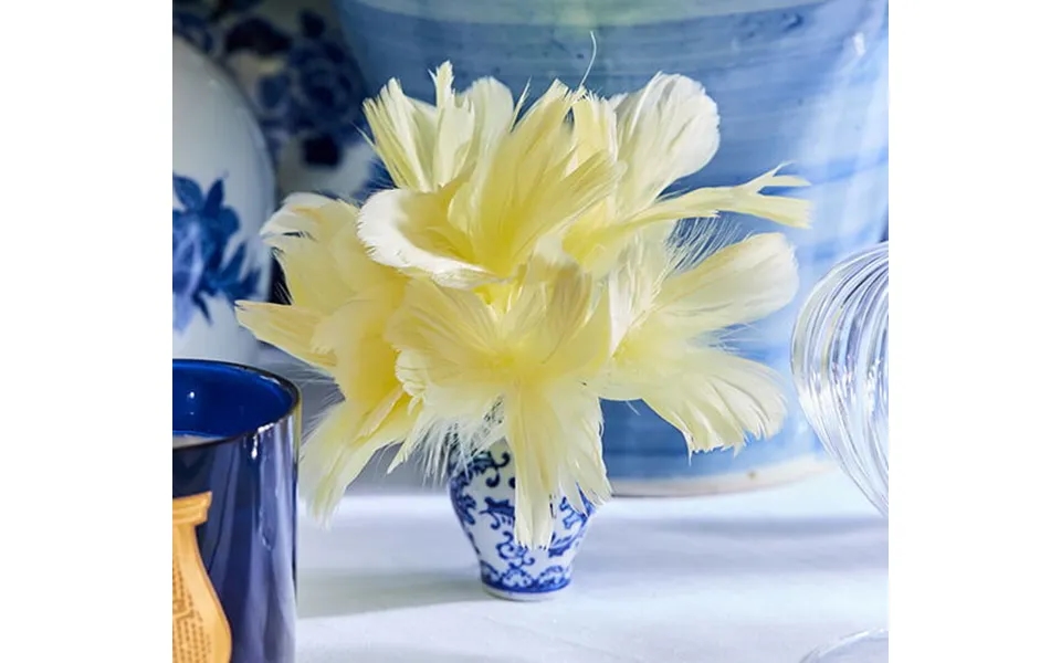 Wittra Påskefjer I Lysegul