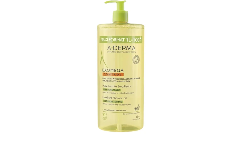 A-derma Exomega Control Shower Oil 1000 Ml