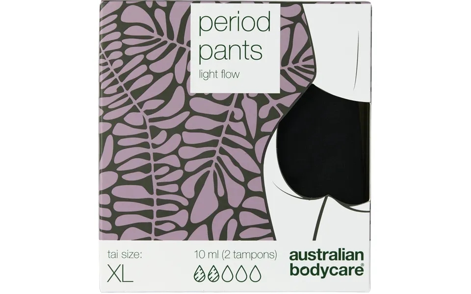 Australian Bodycare Period Pants Midi Light Flow 1 Pair - Xl