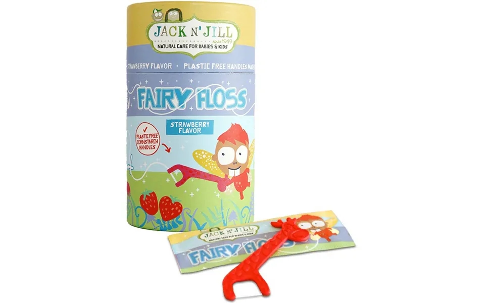 Jack N' Jill Fairy Floss 30 Pieces - Strawberry