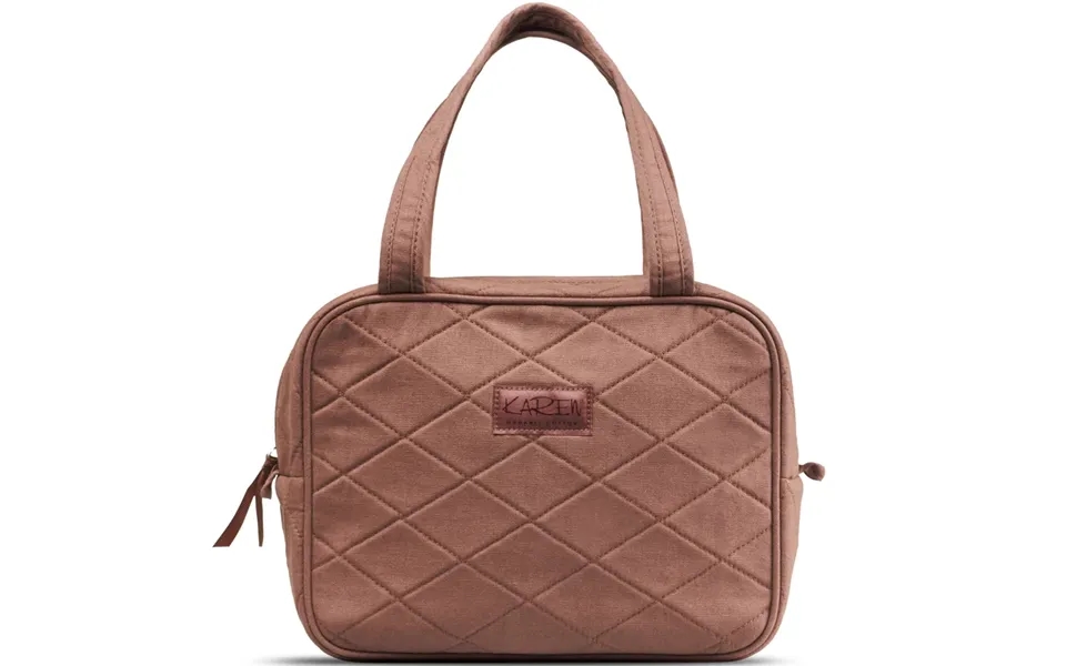 Karen Cosmetic Bag With Straps - Mocca 10075-521