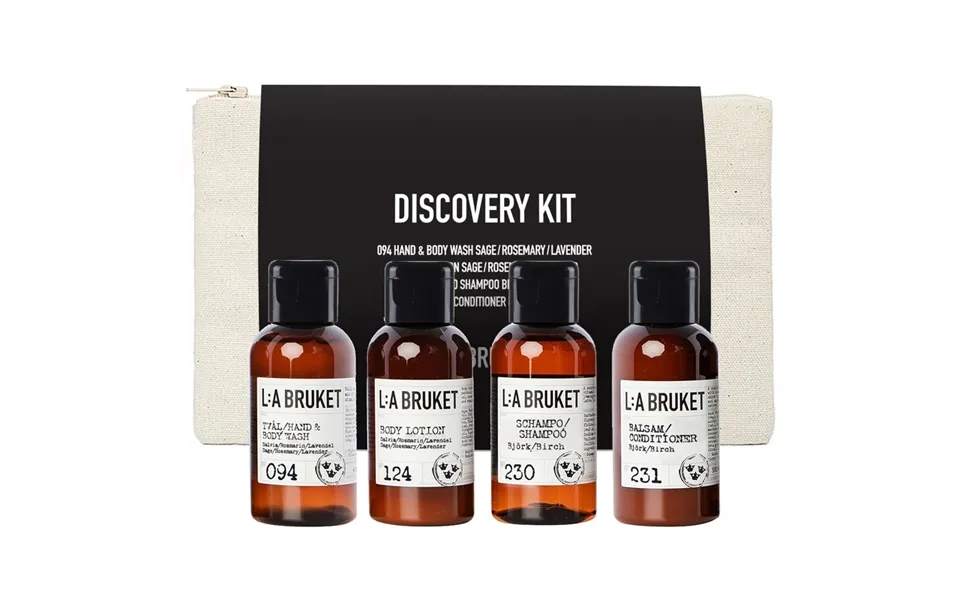 L A Bruket Gift Box Discovery Kit Limited Edition
